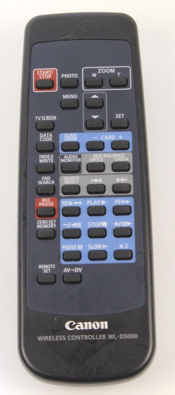Canon WL-D5000 Remote Control for XL H1 or XH A1